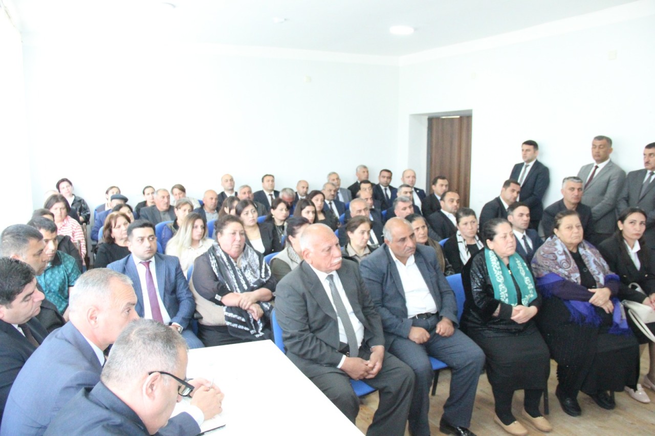 Goranboyda növbəti səyyar qəbul keçirildi - FOTOLAR